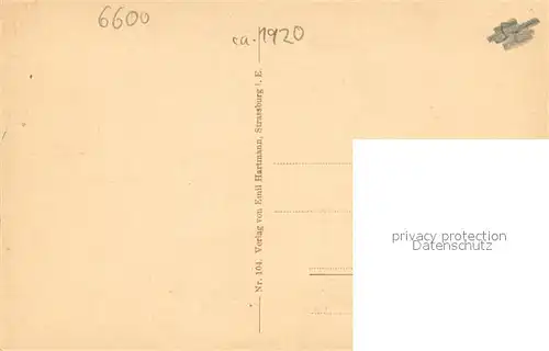 AK / Ansichtskarte Saarbruecken Forsthaus und Deutsch Muehlenweiher Saarbruecken