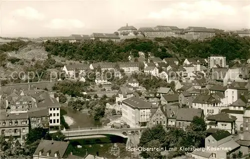 AK / Ansichtskarte Idar Oberstein Klotzbergkasernen Idar Oberstein