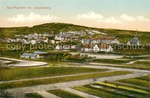 AK / Ansichtskarte Bad_Nauheim Gesamtansicht mit Johannisberg Bad_Nauheim