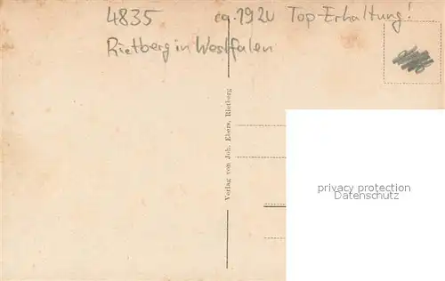 AK / Ansichtskarte Rietberg Panorama Rietberg