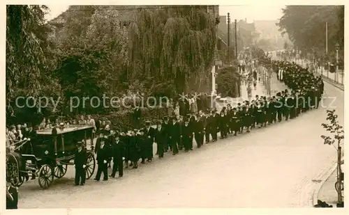 AK / Ansichtskarte Rheda Wiedenbrueck Trauerzug bei einer Beerdigung Rheda Wiedenbrueck