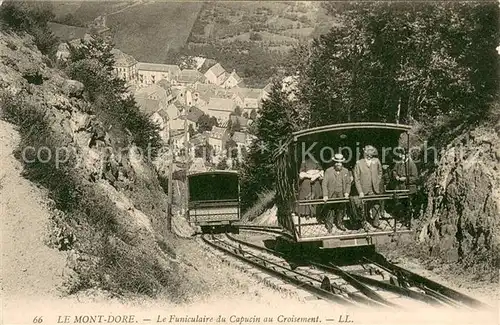 AK / Ansichtskarte Mont Dore Kapuzinerbahn  