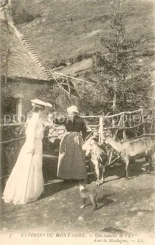 AK / Ansichtskarte Mont Dore Erfrischungsbar im Berg 