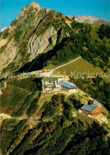 AK / Ansichtskarte Schwangau Tegelberg Bergstation mit Branderschrofen Ammergauer Alpen Schwangau