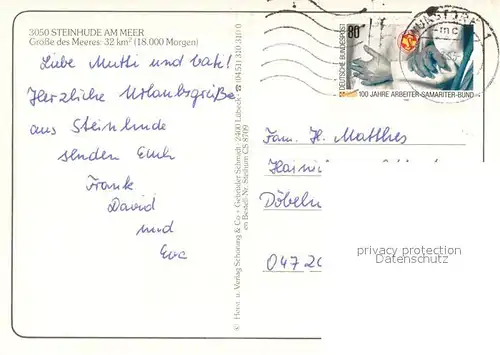 AK / Ansichtskarte Steinhude_Wunstorf Erholungsort am Steinhuder Meer 