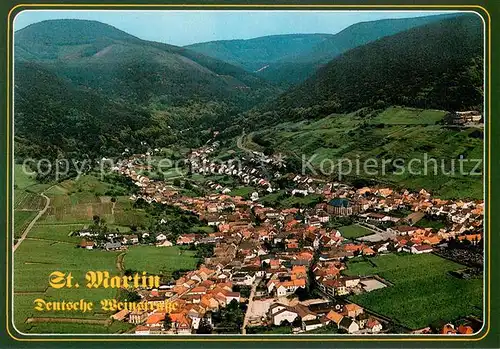 AK / Ansichtskarte St_Martin_Pfalz Ortsansicht St_Martin_Pfalz