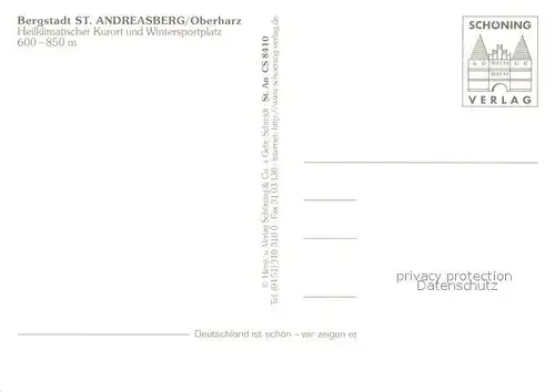 AK / Ansichtskarte St_Andreasberg_Harz Bergstadt Heilklimatischer Kurort Wintersportplatz St_Andreasberg_Harz
