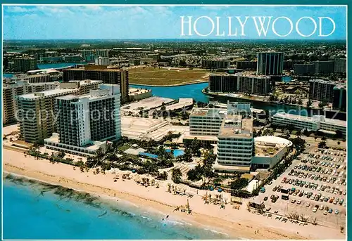 AK / Ansichtskarte Hollywood_Florida Fliegeraufnahme 