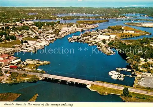 AK / Ansichtskarte Tarpon_Springs Anclote River in the heart of the sponge industry 