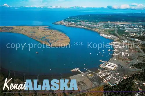 AK / Ansichtskarte Kenai_Alaska Aerial view 