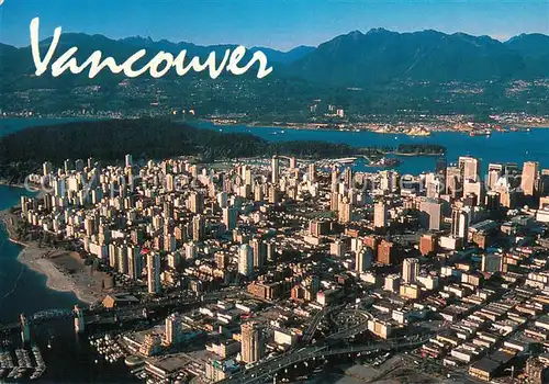 AK / Ansichtskarte Vancouver_BC_Canada Aerial view 