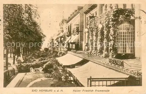 AK / Ansichtskarte Bad_Homburg Kaiser Friedrich Promenade Bad_Homburg