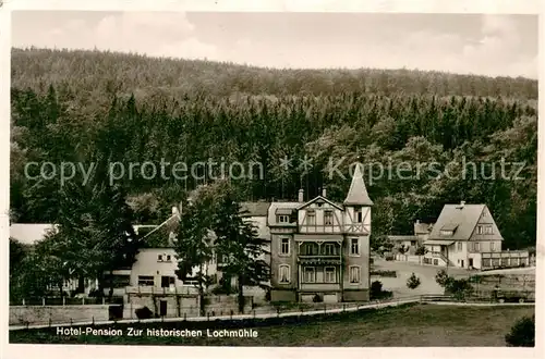 AK / Ansichtskarte Koeppern_Taunus Hotel Pension Zur historischen Lochmuehle Koeppern Taunus