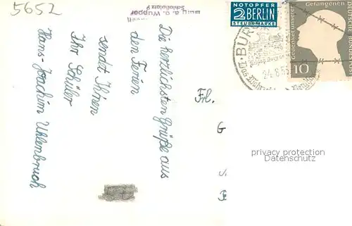 AK / Ansichtskarte Burg_Wupper Sesselseilbahn Burg Wupper