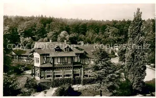 AK / Ansichtskarte Saalburg_Taunus Hotel Saalburg Aussenansicht Saalburg Taunus