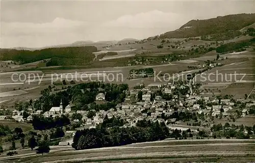 AK / Ansichtskarte Gersfeld_Rhoen Gesamtansicht Gersfeld Rhoen