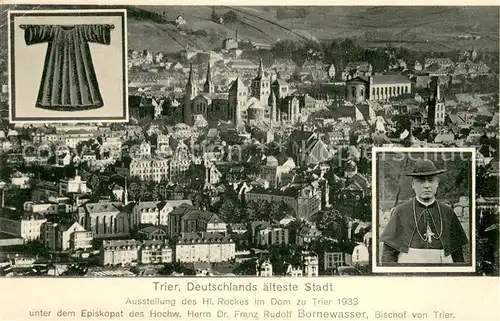 AK / Ansichtskarte Trier Gesamtansicht vom Kockelsberg gesehen Trier