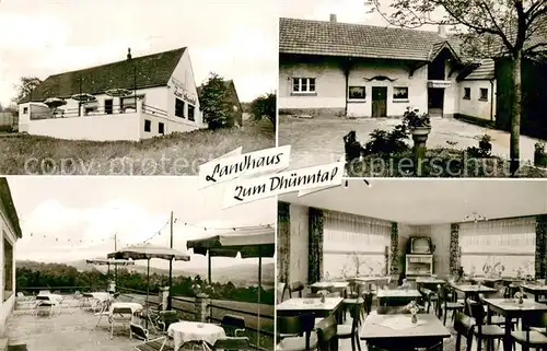 AK / Ansichtskarte Dabringhausen Landhaus Zum Dhuenntal Innen  und Aussenansicht Dabringhausen