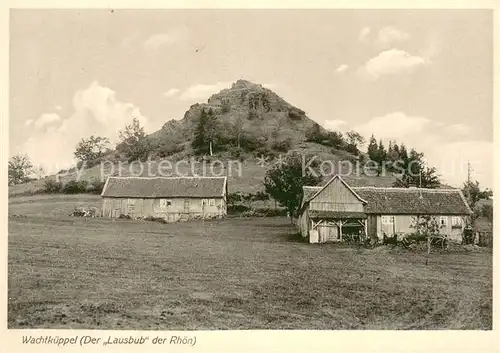 AK / Ansichtskarte Gersfeld_Rhoen Wachtkueppel  Gersfeld Rhoen