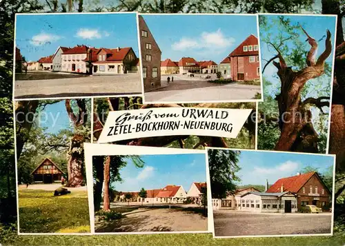 AK / Ansichtskarte Zetel Zetel Bockhorn Urwaldreise Jagdhuette Neuenburg Kurhaus am Urwald Zetel