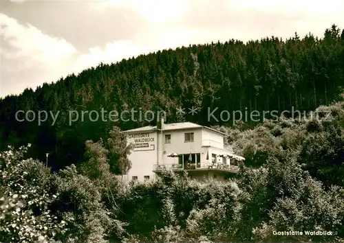 AK / Ansichtskarte Kirschweiler Gaststaette Waldblick Kirschweiler