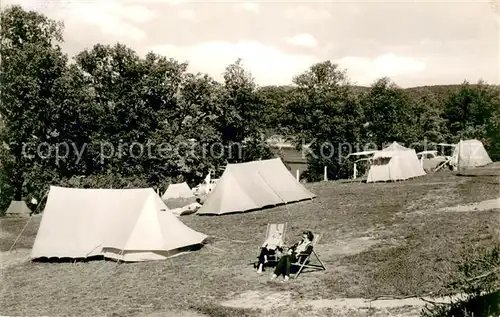 AK / Ansichtskarte Hennesee_Meschede Zeltplatz Hennesee Meschede