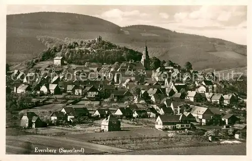 AK / Ansichtskarte Eversberg Fliegeraufnahme Eversberg