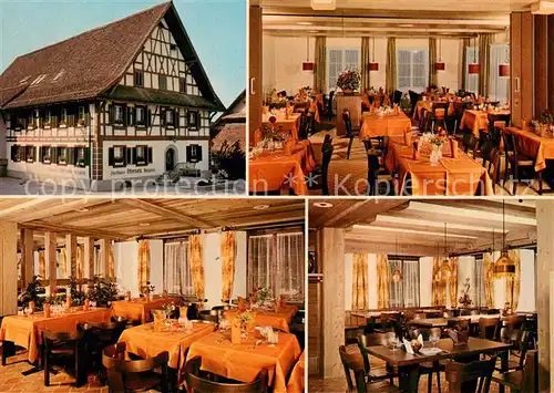 AK / Ansichtskarte Boswil Gasthaus Sternen Altes Riegelhaus Fachwerkhaus Boswil