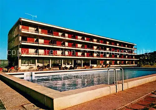 AK / Ansichtskarte Miramare_Olympia Strandhotel Swimming Pool Miramare Olympia