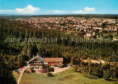 AK / Ansichtskarte Freudenstadt Waldhotel und Cafe Stokinger im Schwarzwald Freudenstadt