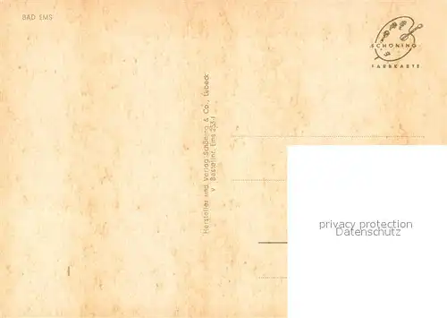 AK / Ansichtskarte Bad_Ems Kurort an der Lahn Bad_Ems