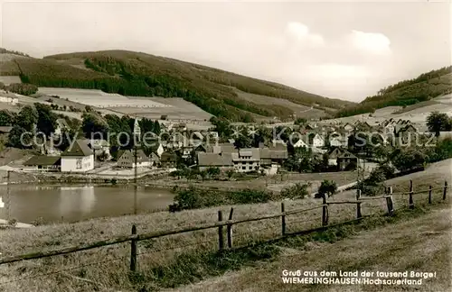 AK / Ansichtskarte Wiemeringhausen Panorama Wiemeringhausen