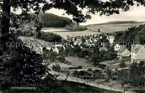 AK / Ansichtskarte Antfeld Panorama Antfeld