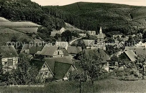 AK / Ansichtskarte Elleringhausen_Sauerland Ortsansicht Elleringhausen_Sauerland