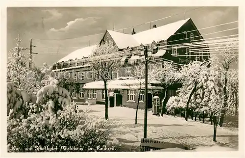 AK / Ansichtskarte Winterberg_Hochsauerland Kur und Sporthotel Winterberg_Hochsauerland
