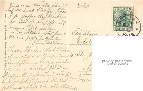 AK / Ansichtskarte Winterberg_Hochsauerland Partie im Nuhnetal mit Jagdschloss Hubertushof Winterberg_Hochsauerland