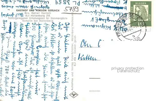 AK / Ansichtskarte Somplar Ev Erholungsheim Panorama Somplar