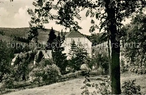 AK / Ansichtskarte Medebach Gasthof Pension Haus Waldfrieden Medebach