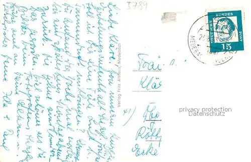 AK / Ansichtskarte Medebach Forsthaus Kaltenscheid Medebach