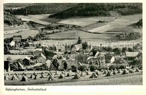 AK / Ansichtskarte Referinghausen Gasthof Pension Schmidt Panorama Referinghausen