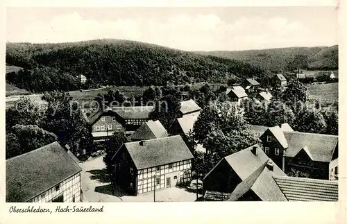 AK / Ansichtskarte Oberschledorn Panorama Oberschledorn