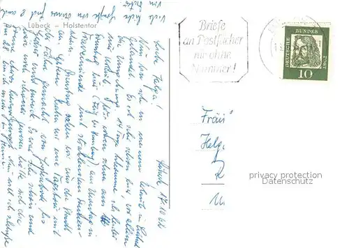 AK / Ansichtskarte Luebeck Stadtpanorama mit Holstentor Luebeck