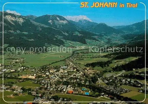AK / Ansichtskarte St_Johann_Tirol Sommer  und Wintererholungsort Alpen St_Johann_Tirol