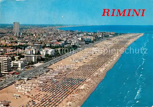 AK / Ansichtskarte Rimini Spiaggia veduta aerea Rimini