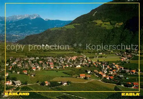 AK / Ansichtskarte Rabland Fliegeraufnahme Rabland