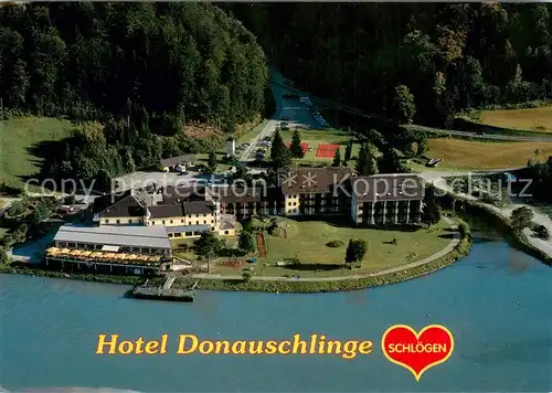 AK / Ansichtskarte Schloegen Hotel Donauschlinge Schloegen