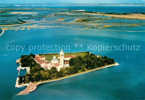 AK / Ansichtskarte Isola_di_Barbana Panorama aereo Isola_di_Barbana