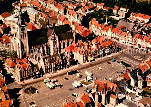 AK / Ansichtskarte Diksmuide_Dixmude Stadtzentrum Kirche 