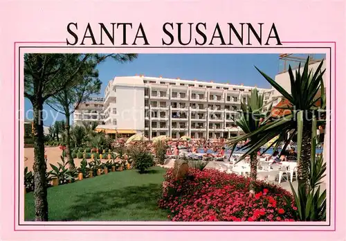 AK / Ansichtskarte Santa_Susanna Aquamarina Park Hotel Piscina Santa Susanna