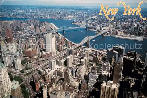 AK / Ansichtskarte New_York_City East River from the World Trade Center New_York_City